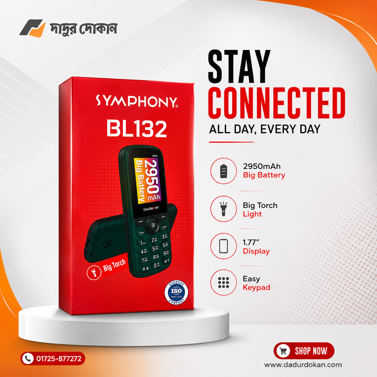 Symphony BL132 Mobile Phone