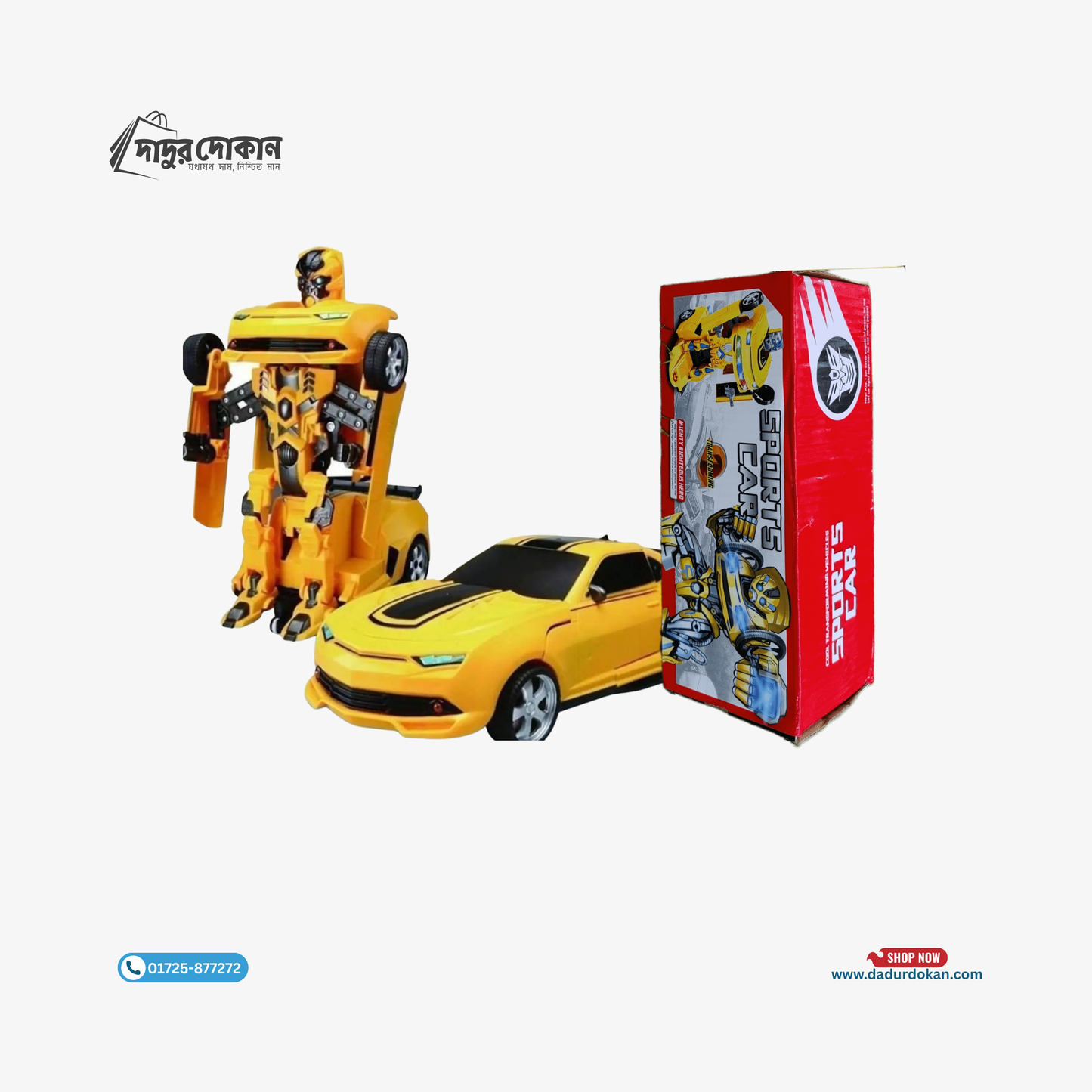 Transformer Robot Toy Car