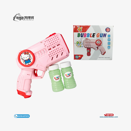 Automatic Bubble Gun for Kids