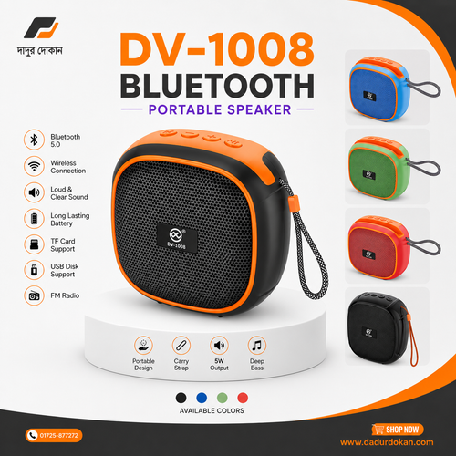 Portable Bluetooth Speaker DV-1008